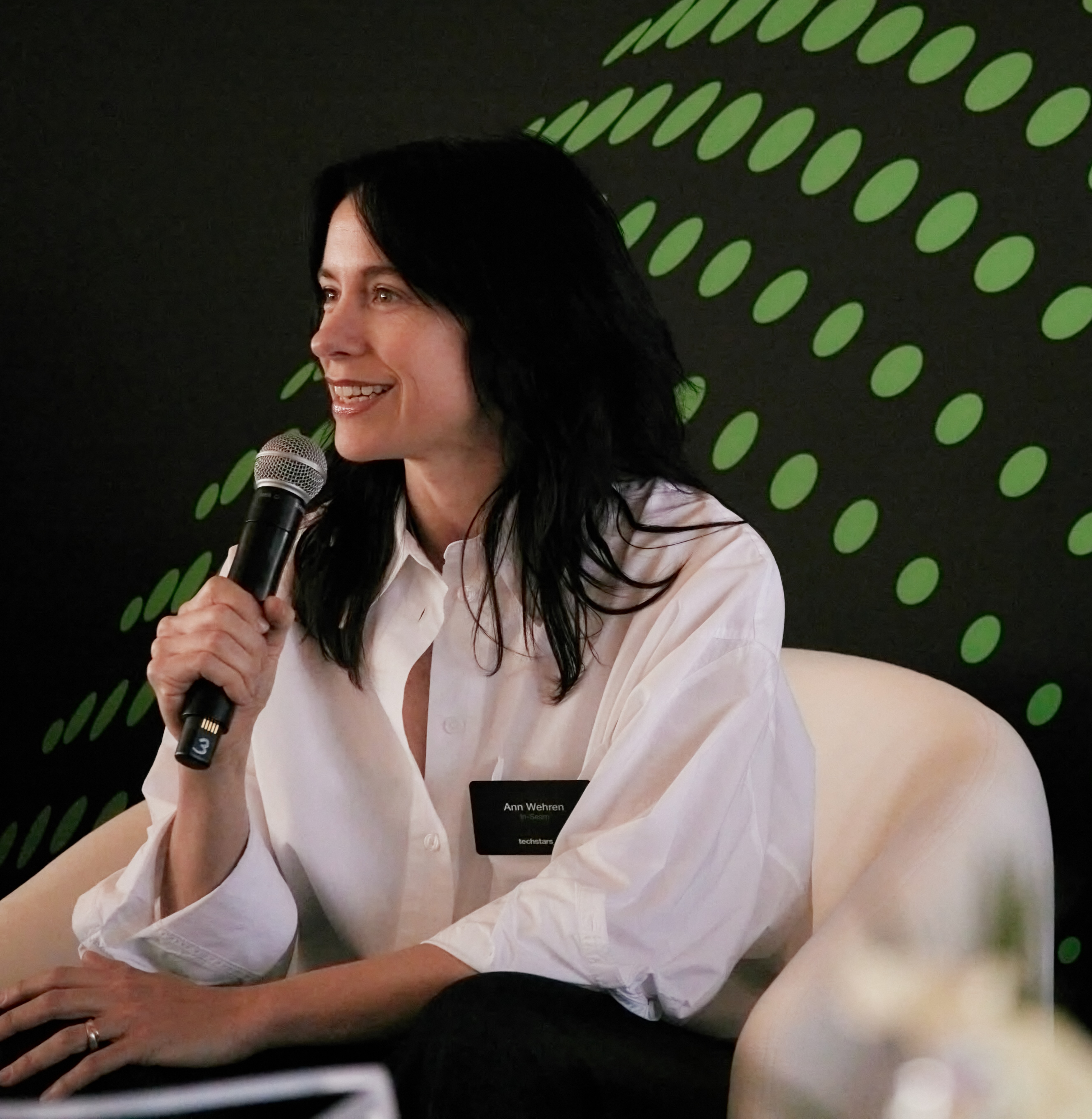 Ann Wehren speaking at Techstars